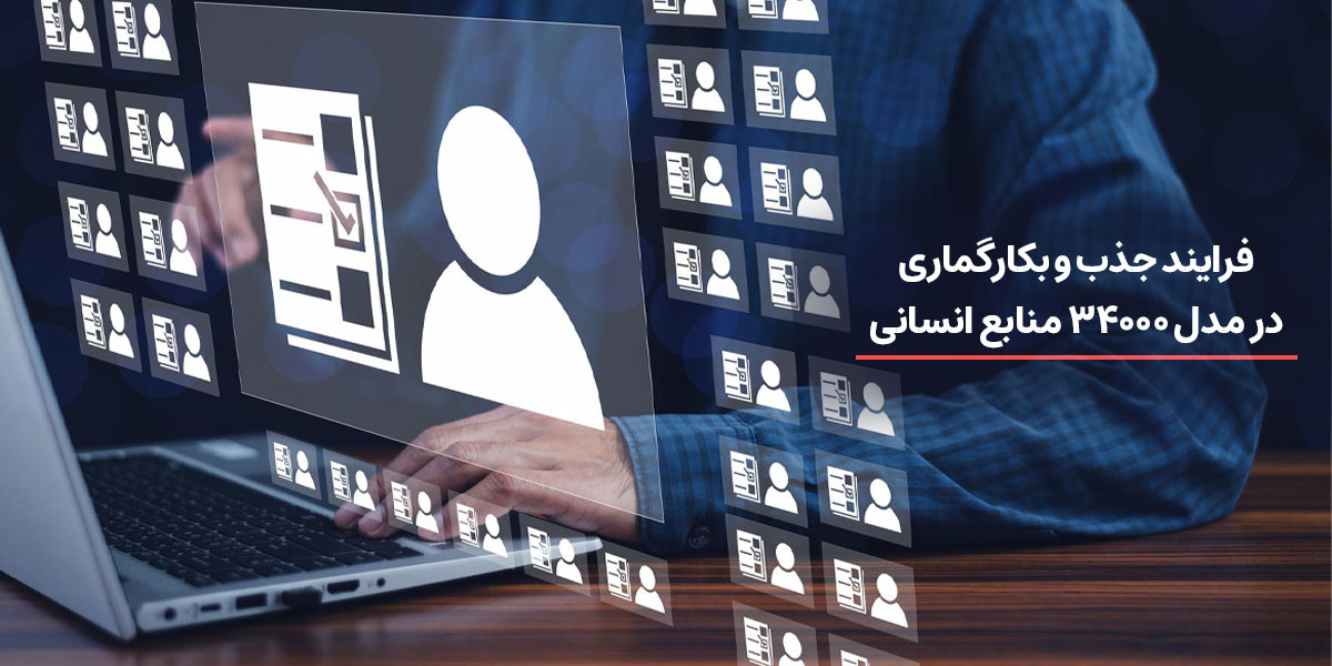 فرایند جذب و بکارگماری در مدل 34000 منابع انسانی