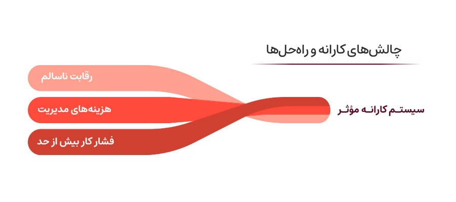 معایب کارانه و راه‌کارهای آن